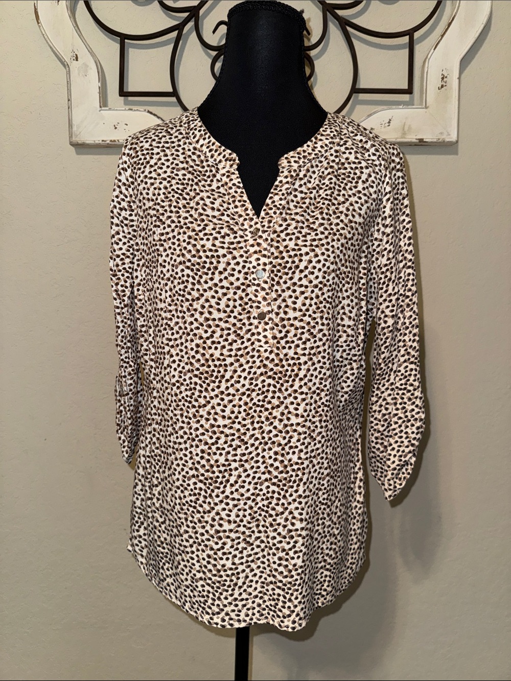 Emily Daniels Button Up Top